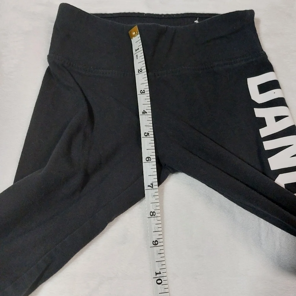 Justice Black Dance Leggings Size 6